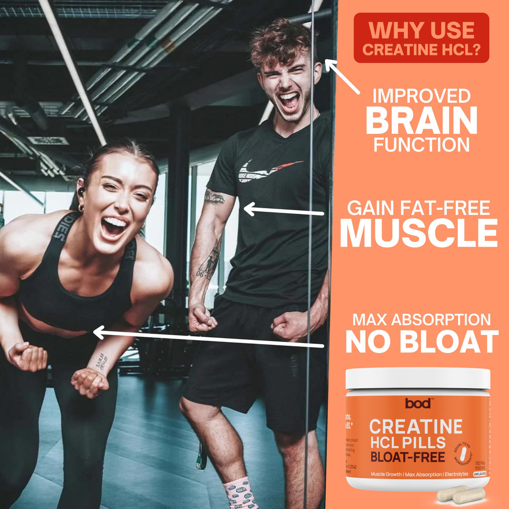 Creatine HCL Capsules 150 Pills D40665