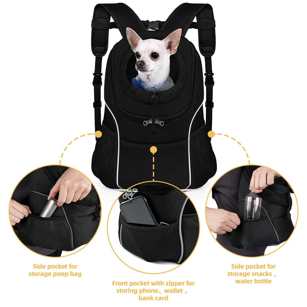 Pet Dog Carrier Backpack X39375