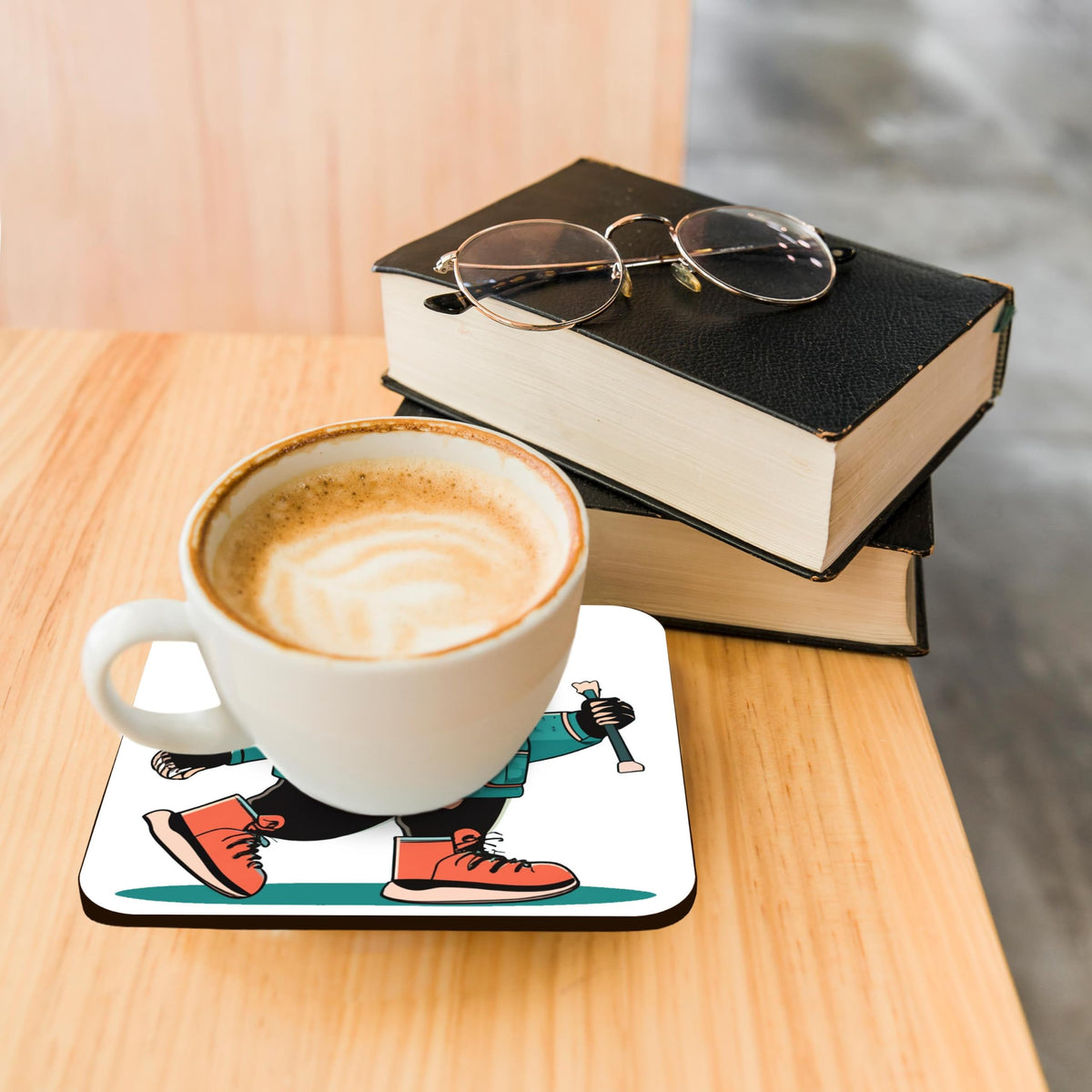 Set of 4 Cork Coasters K589