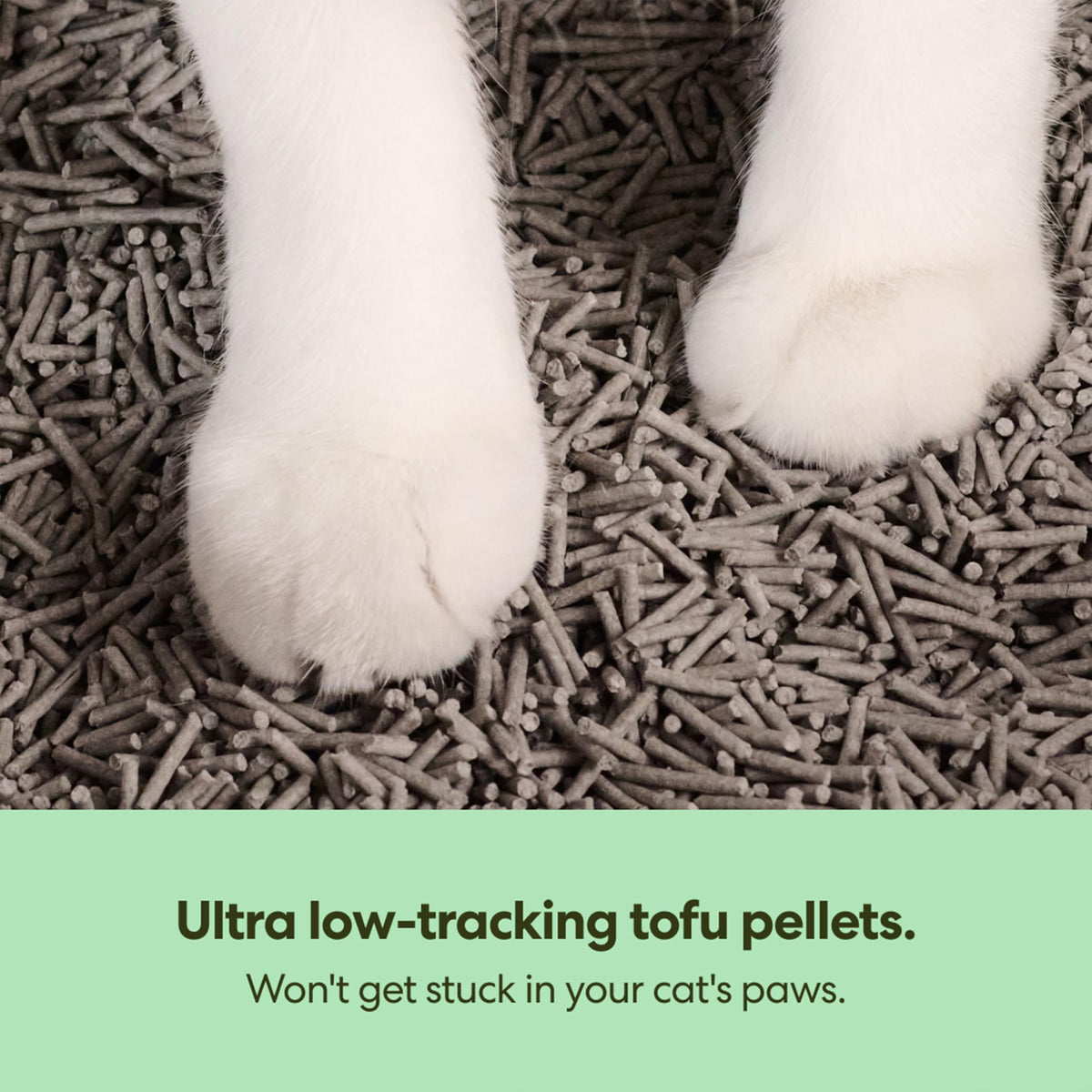Tofu Cat Litter Clumping Flushable Unscented 9.25lbs 2Bags N7768