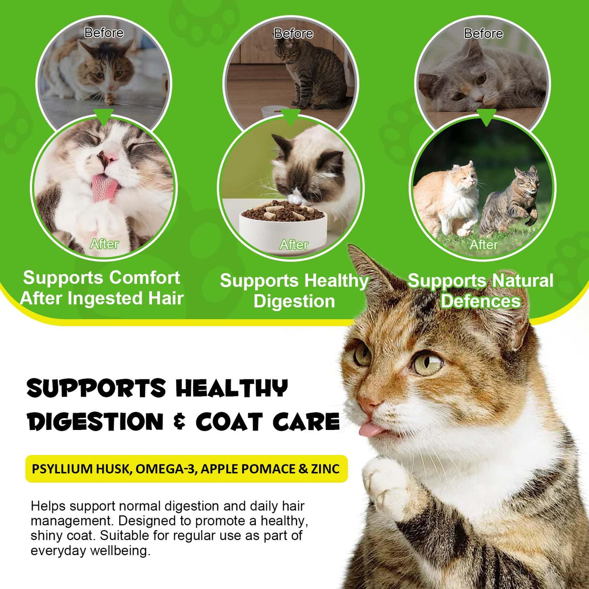 Hairball Remedy Cat Treats Chicken Flavour 100g Z918102