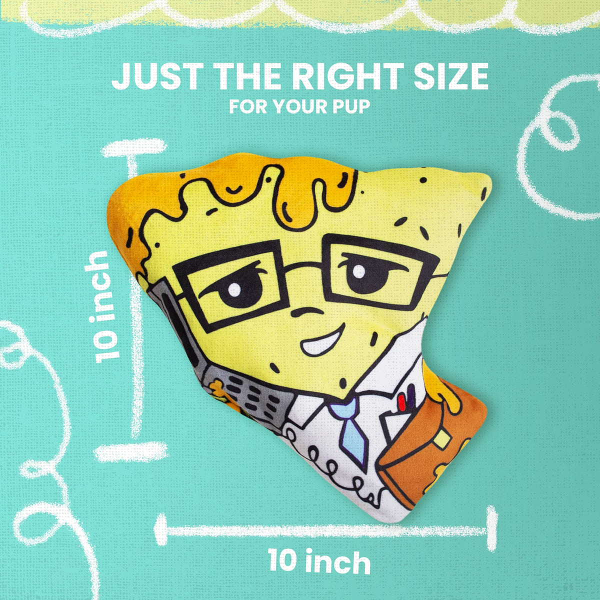 Dog Toy with Squeaker and Crinkle Y864661