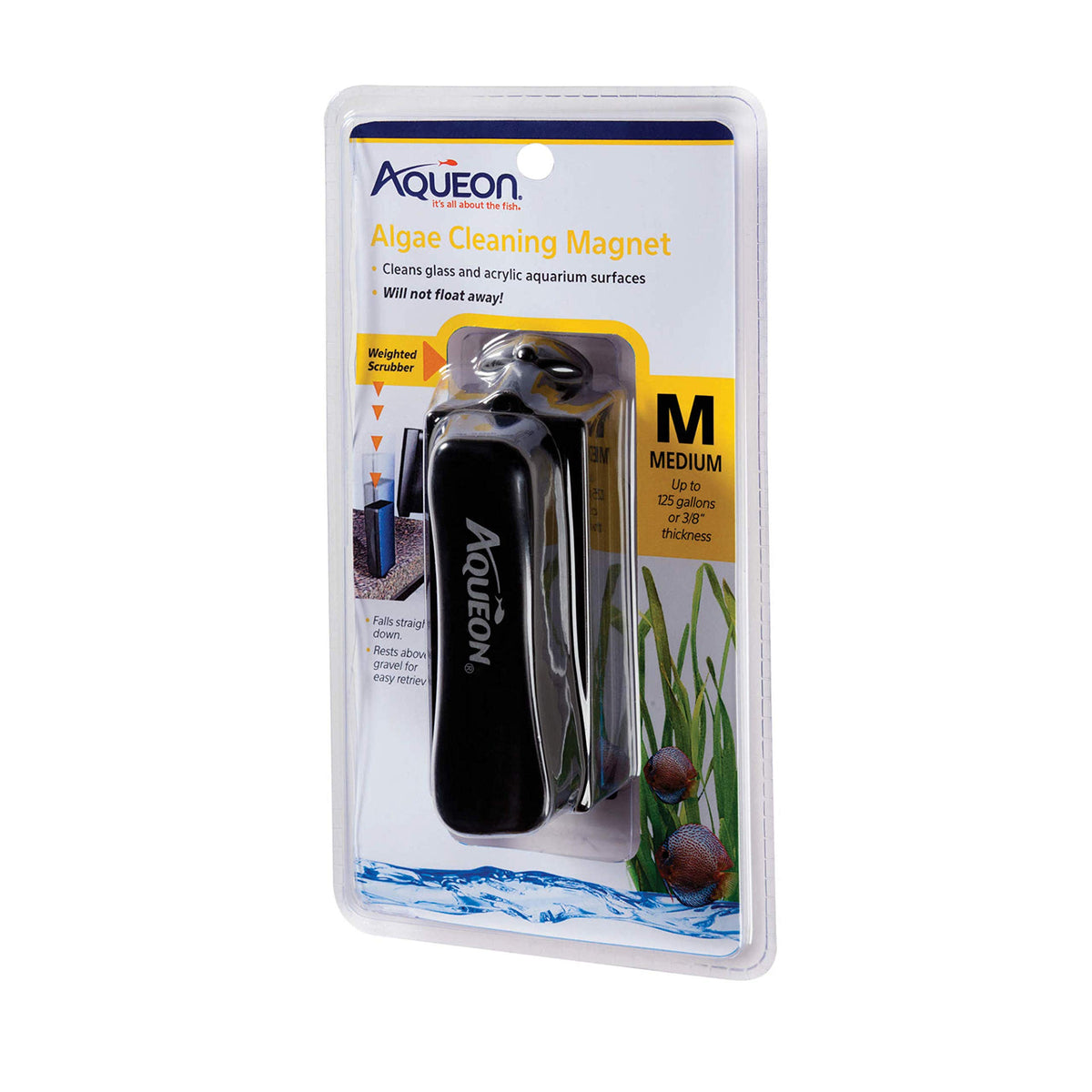 Aquarium Algae Scraper Magnetic Glass Cleaner T8970