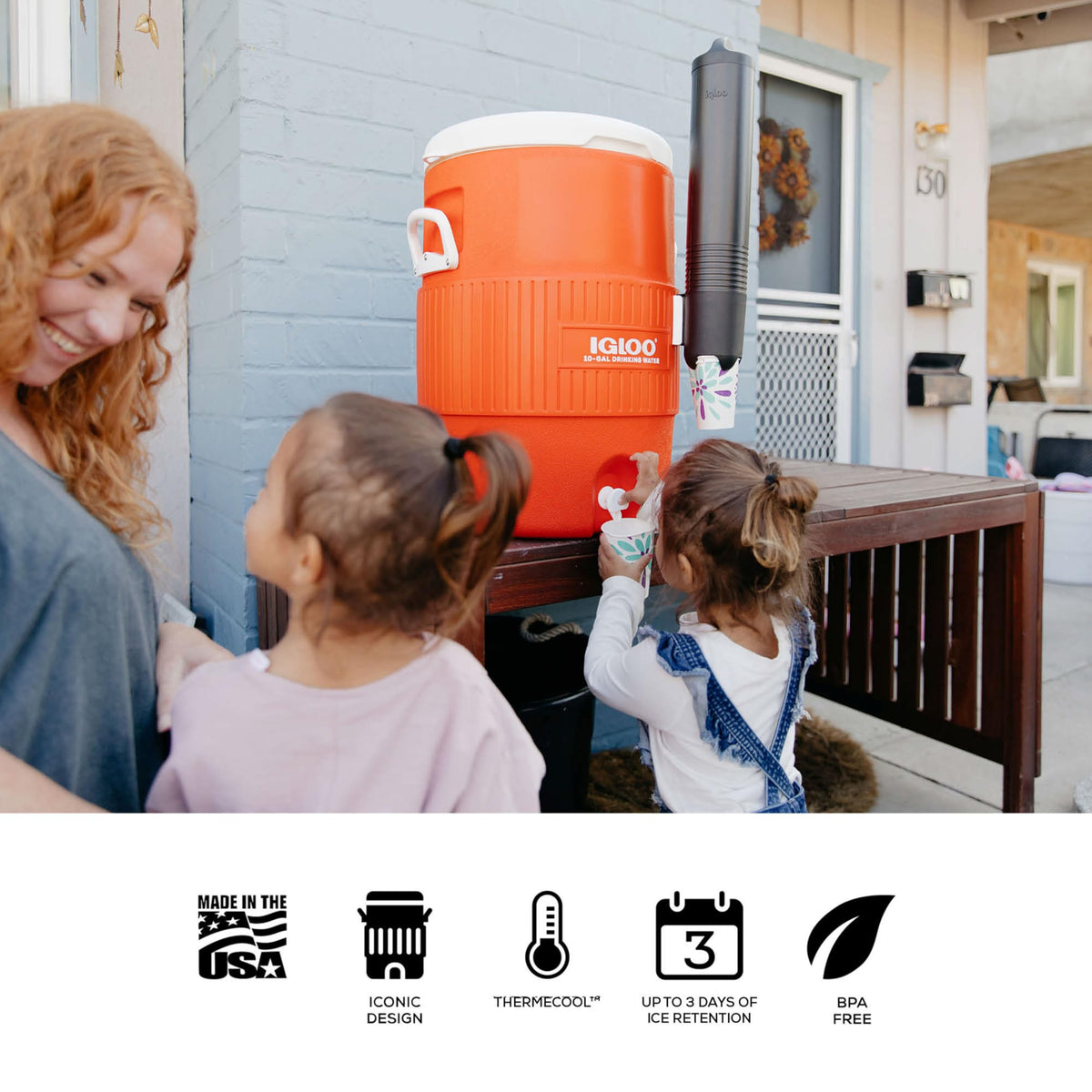 Insulated Beverage Dispenser with Spout W618802