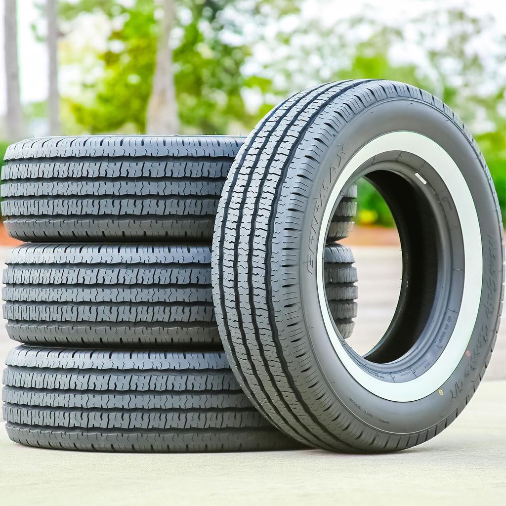 All-Season Touring Radial Tire 205/75R15 97H White Side Wall T254322