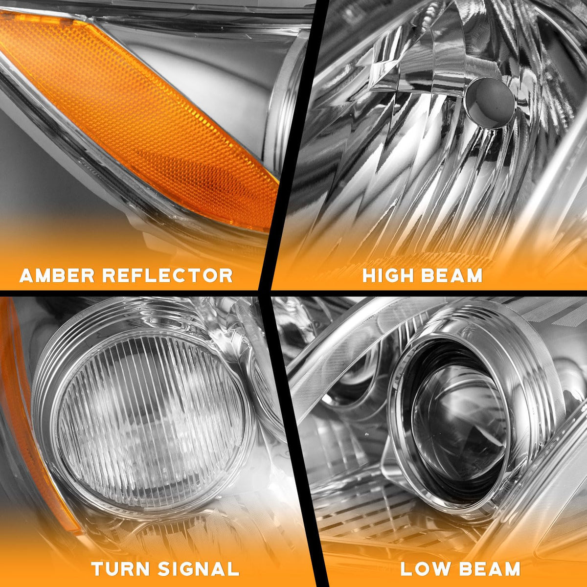 Anti-Fogging Headlights Assembly for Toyota Camry M155