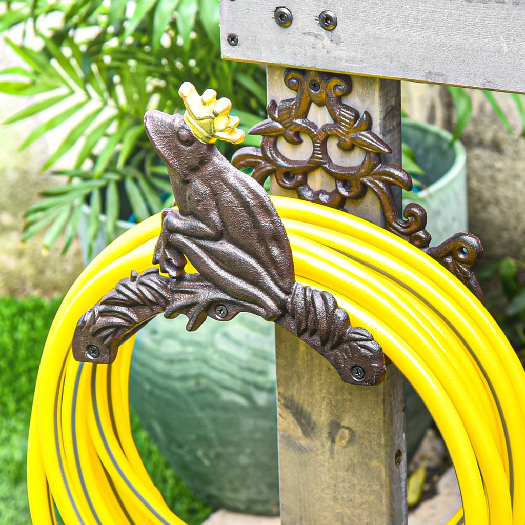Cast Iron Wall Mounted Garden Hose Holder V164603