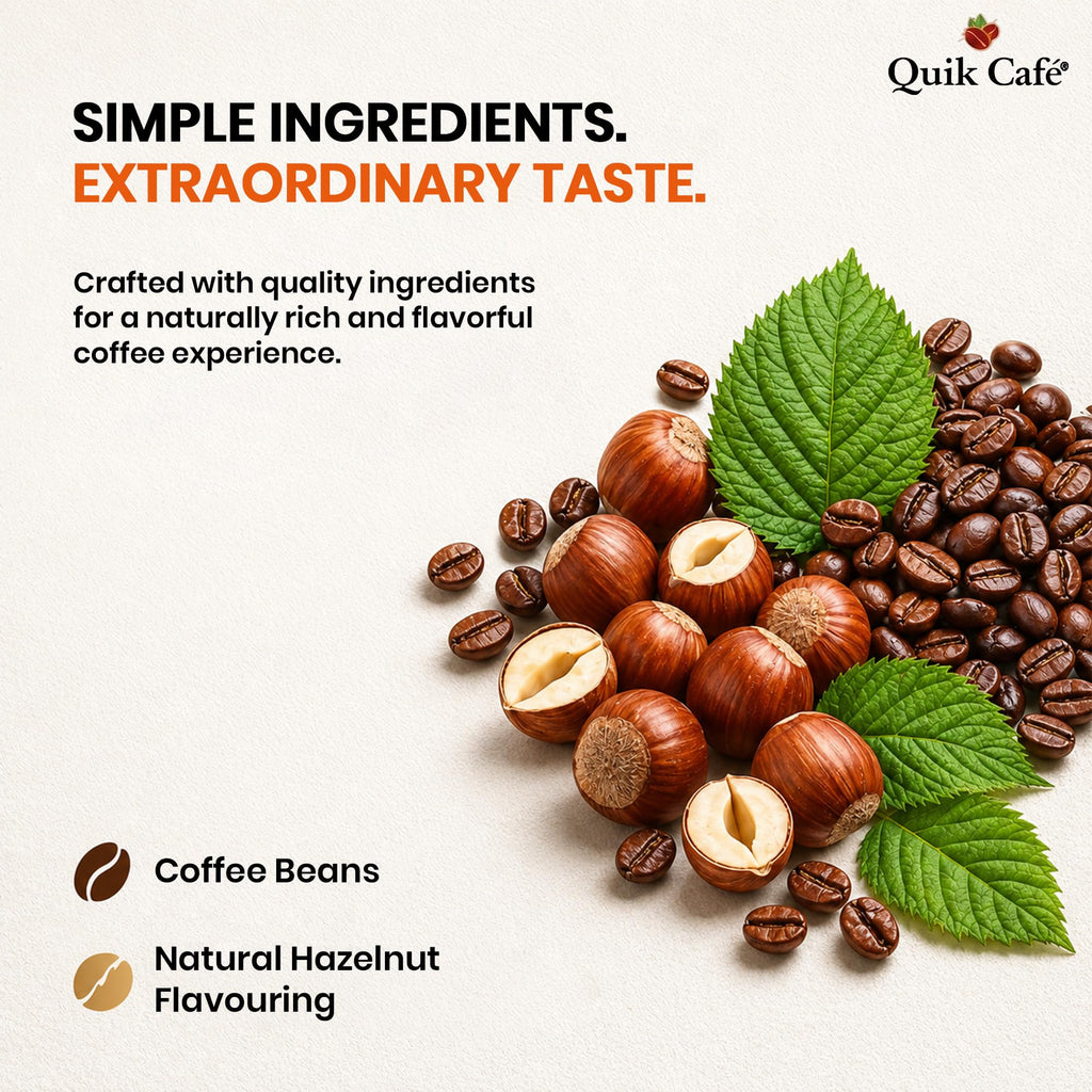 Hazelnut Freeze Dried Instant Coffee 1.76 oz F696155