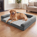Waterproof Short Plush Orthopedic Dog Bed O9967