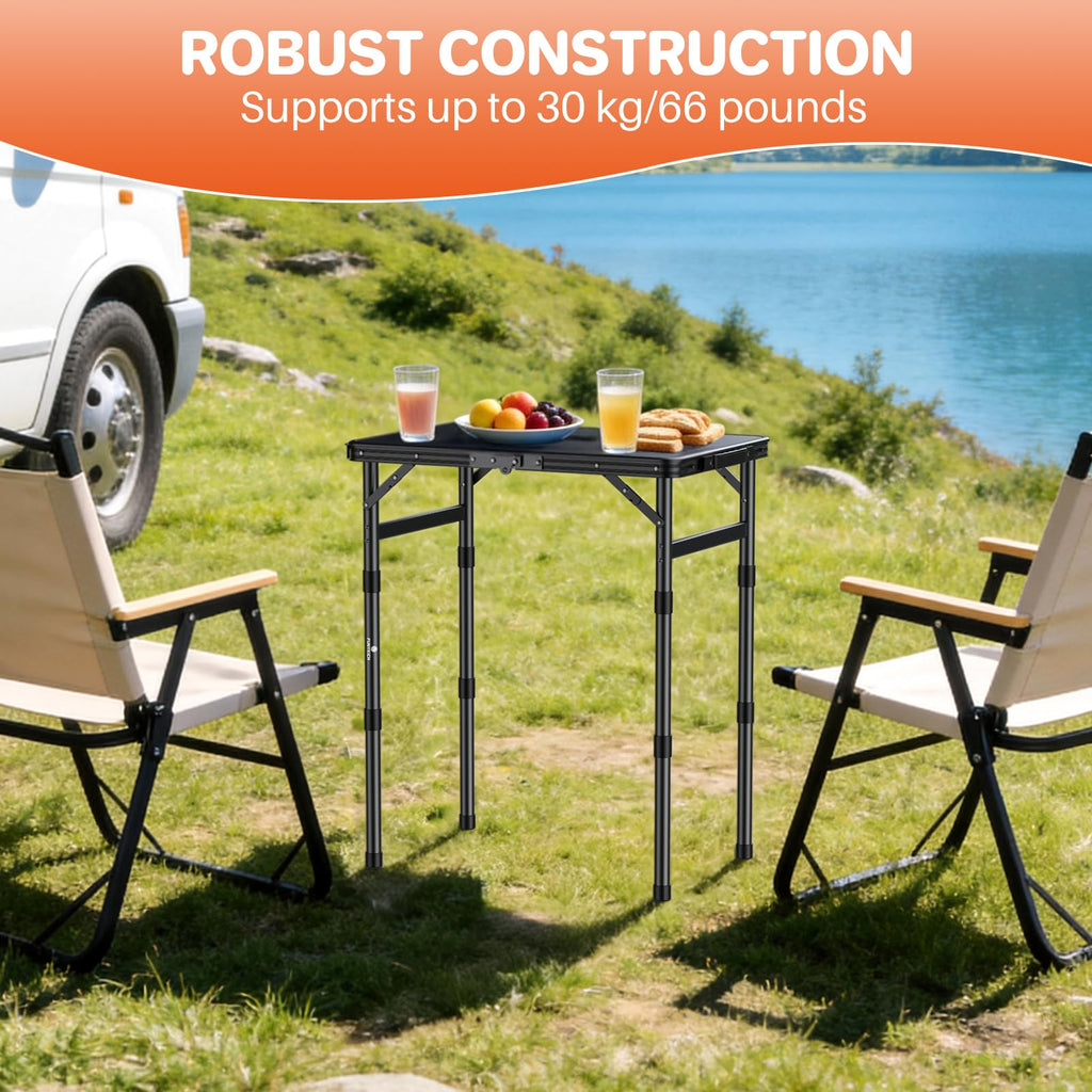 Waterproof Camping Tables with Plastic Tabletop M710