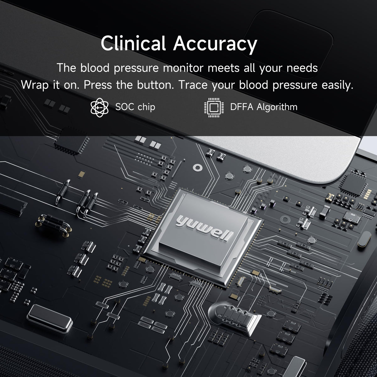 Wireless Upper Arm Blood Pressure Monitor E506