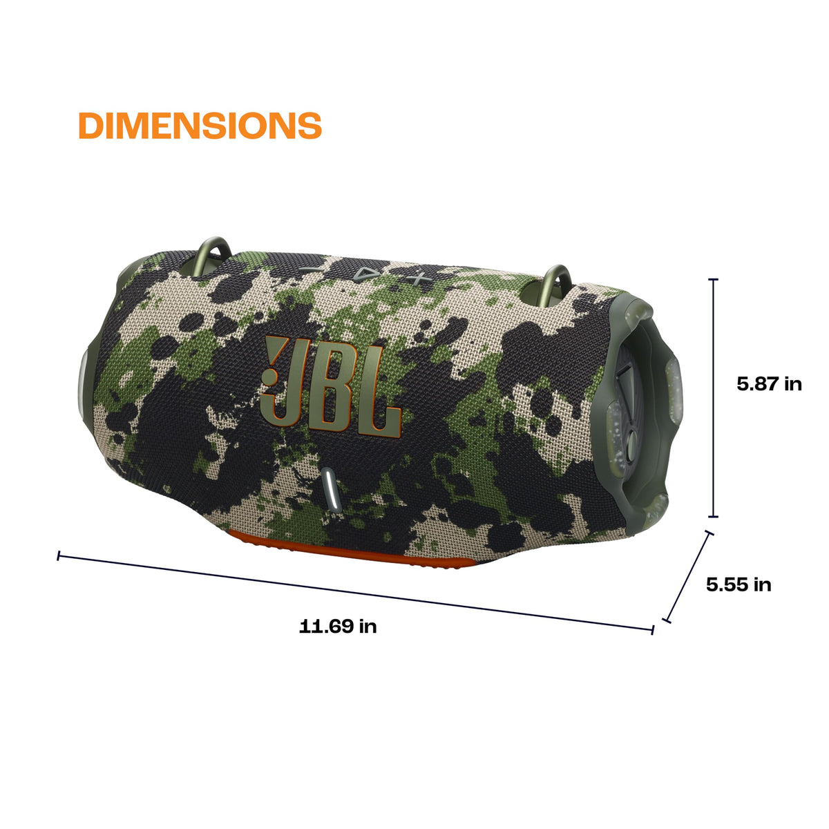 Portable Waterproof Speaker Black D672749