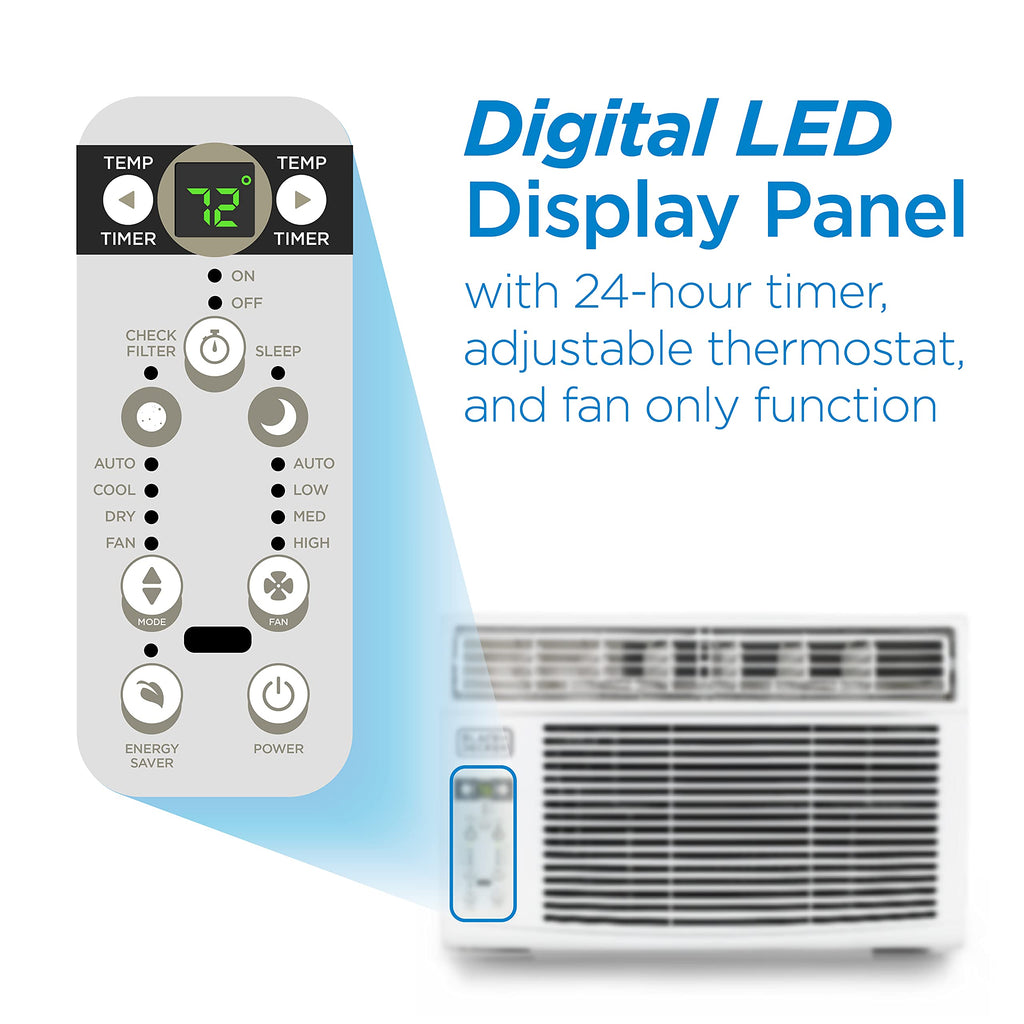 10000 BTU White Window Air Conditioner A1381