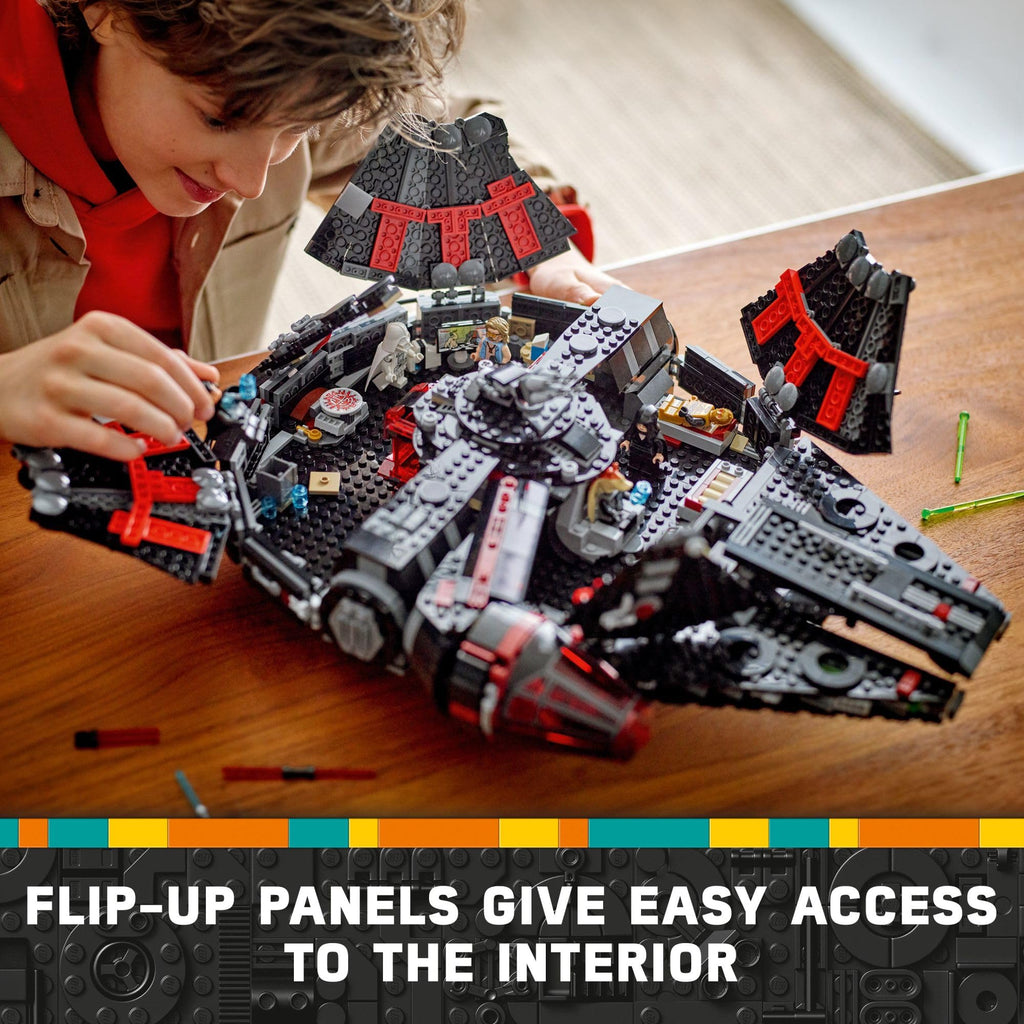 Buildable Starship Toy Set with 6 Minifigures N4464