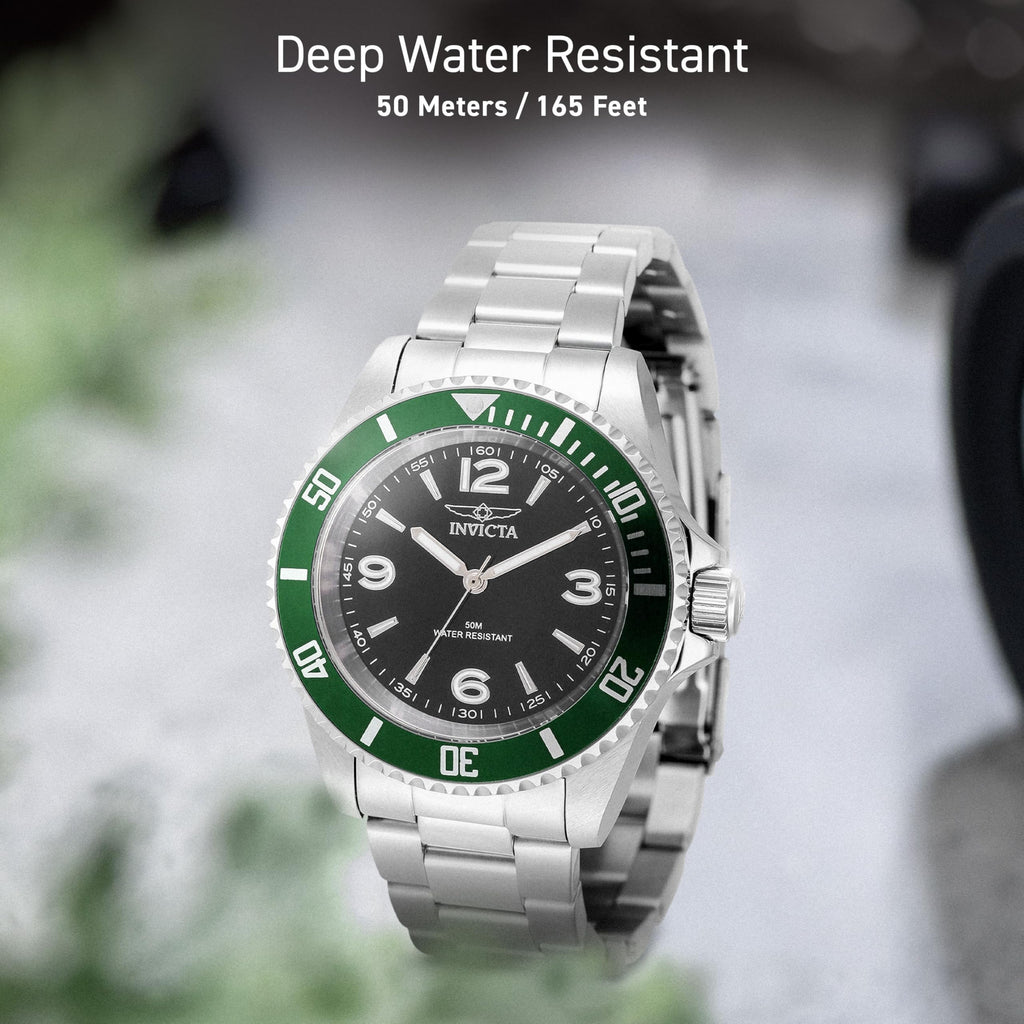 40mm Stainless Steel Black Dial Quartz C298