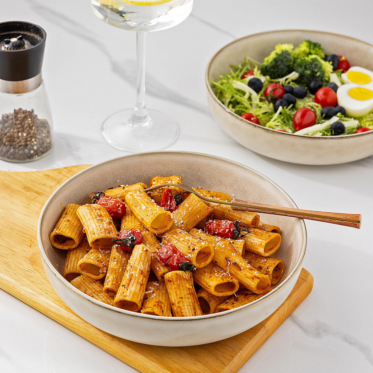 8.75'' 38oz Ceramic Pasta Bowls Set of 4 Z26978