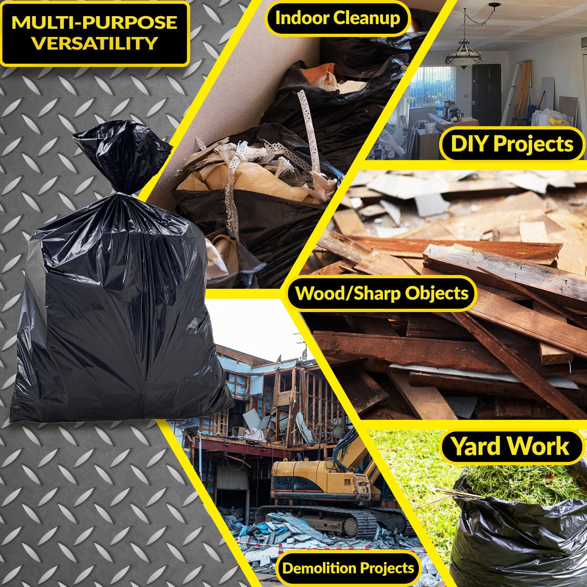 55 Gallon Garbage Bags Q48931
