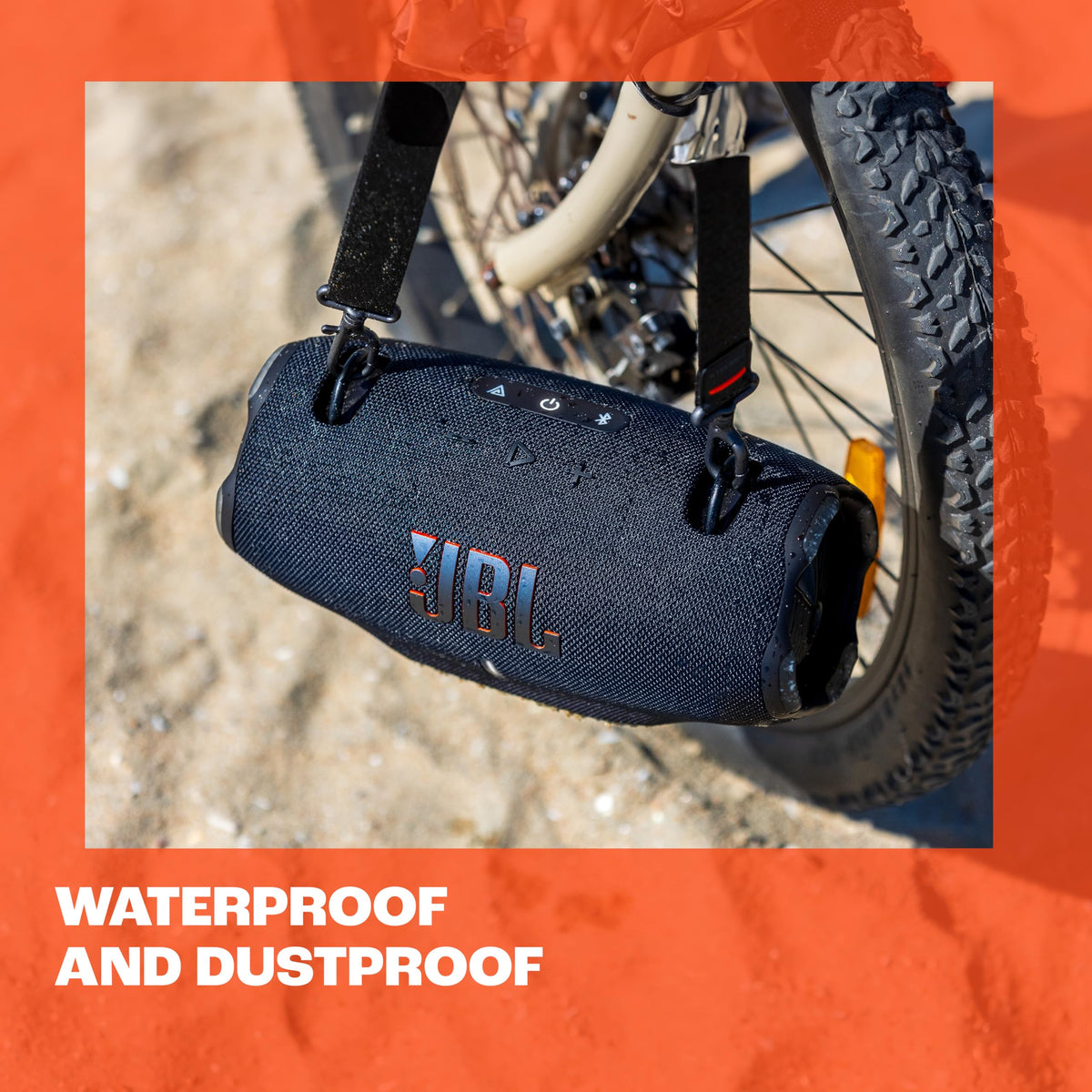 Portable Waterproof Speaker Black D672749